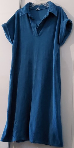 Stajl frottee kleid petrol - petrol, l
