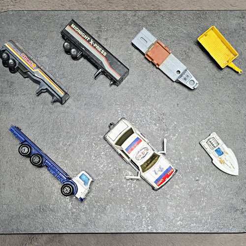 Vintage matchbox konvolut - 7x,