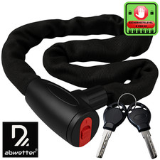 Fahrradschloss Kettenschloss Panzerschloss mit 8 MM Stahlkette Sicherheit 8/10