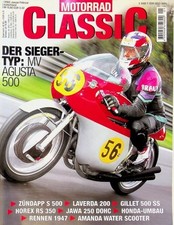 3) Motorrad Classic 01/2002 - Jawa 250 dohc in einer  - Horex 350 RS in einer s