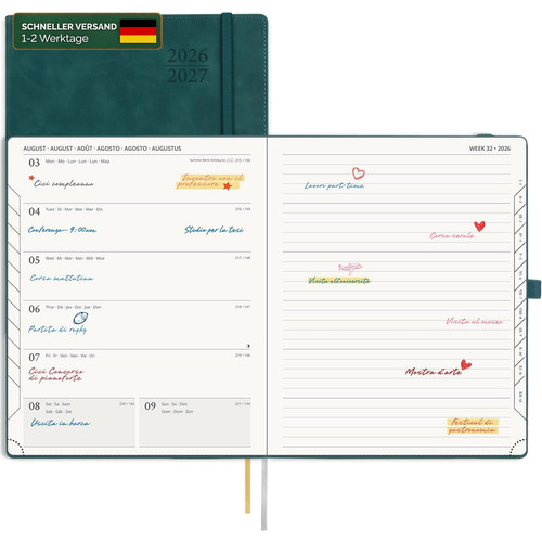 Kalender 2026 2027 softcover - 2026,