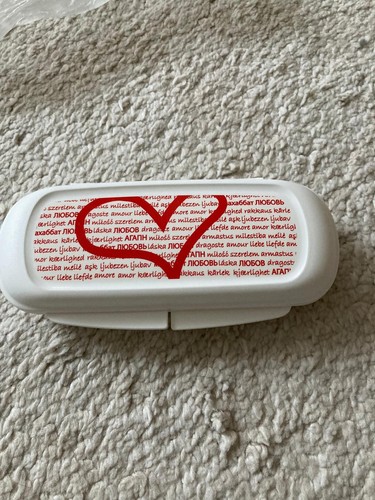 Tupperware herzdose stück - tupperware,