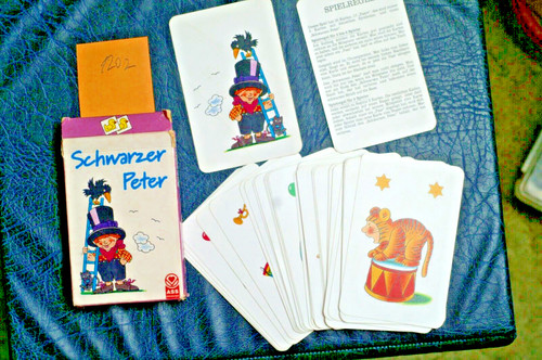 Schwarzer peter karten - schwarzer,