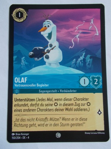 Disney lorcana karte ursulas - karte,