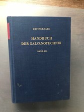 Handbuch der Galvanotechnik