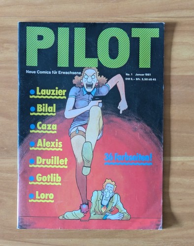 Pilot comics mit bilal - pilot, nr.