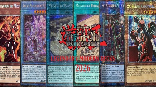 Yugioh legendary modern decks - legendary,