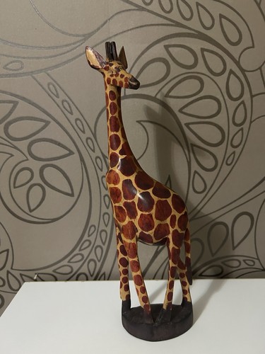 Giraffe aus holz - giraffe,