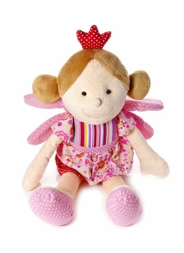 Rosa märchenprinzessin puppe - rosa,