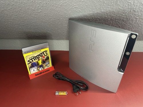 Silver playstation slim ps3 - playstation,