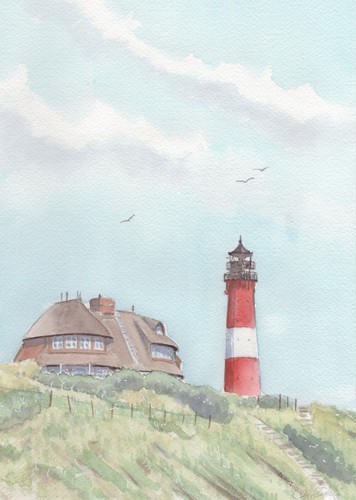 Original aquarell - original,