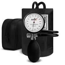 Pulox Blutdruckmessgerät - Aneroid Sphygmomanometer mit Doppelschlauch