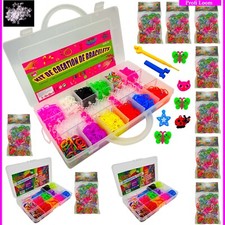 Loom Bands+viel Zubehör Gummi