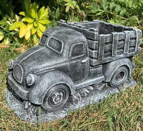 Steingarten amerikanischer lkw - steingarten,