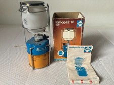 Praktische Camping-Gaslampe Lumogaz N 206 mit OVP – TOP ZUSTAND!