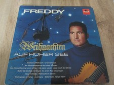 LP Freddy Quinn "  Weihnachten auf hoher See " Sammlungsauflösung