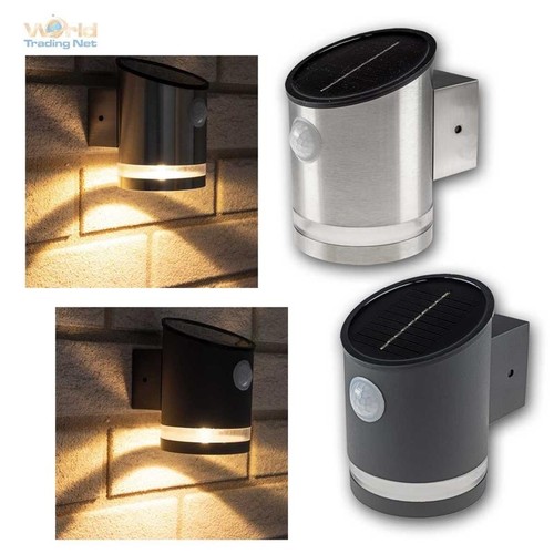 Solar led wand leuchte - led, aus