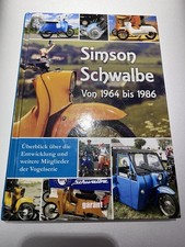 SIMSON SCHWALBE von 1964 bis 1986 - Buch - 96 Seiten - im Top Zustand - DDR 