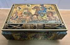 Große Vintage Lebkuchentruhe