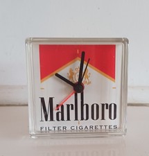 Malboro werbewecker plexiglas - malboro,