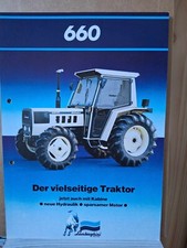 Lamborghini 660   Prospekt Traktor Schlepper