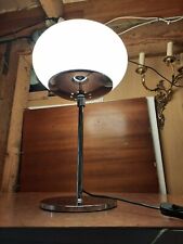 Chrom Opalglas Tischleuchte Florica max. 40 Watt