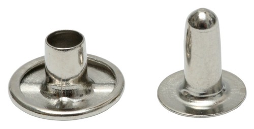 Hohlnieten doppelkopf stahl - hohlnieten,
