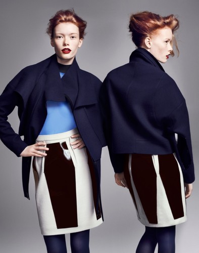 Jacke mantel caban stine riis - jacke,