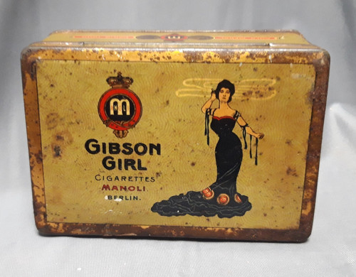 Alte blechdose gibson - alte,