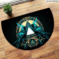 Fußmatte Wikinger Rabe Hugin