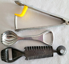 Kirschentkerner*Flaschenöffner*Portionierer*Decorex*Kernex*Alu*Küchenfund