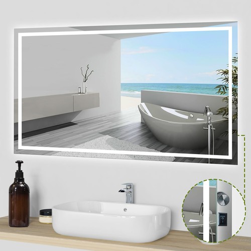 140cm badspiegel led - 50-140cm,