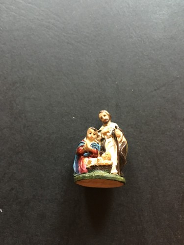 Krippenfigur familie - hl.,