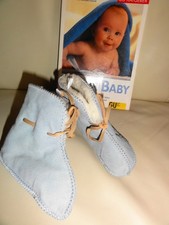 Babyschuhe aus Leder mit