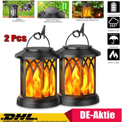 Led solar flamme fackel - led,