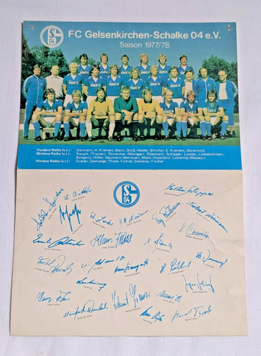 Postkarte schalke 04 - 2,