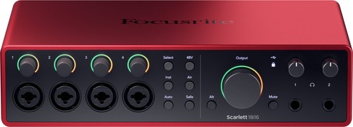 Focusrite scarlett 18i16 usb - focusrite,