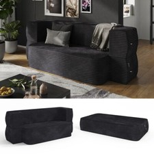 Sofa Lille Schwarz 190 cm mit
