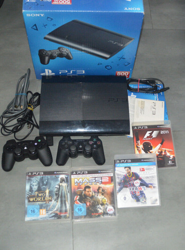 Ps3 super slim 500 - slim, gb