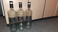 3x 3l Three Sixty Vodka Schöne Leer Flasche Flaschen Spardose Dekoration Deko