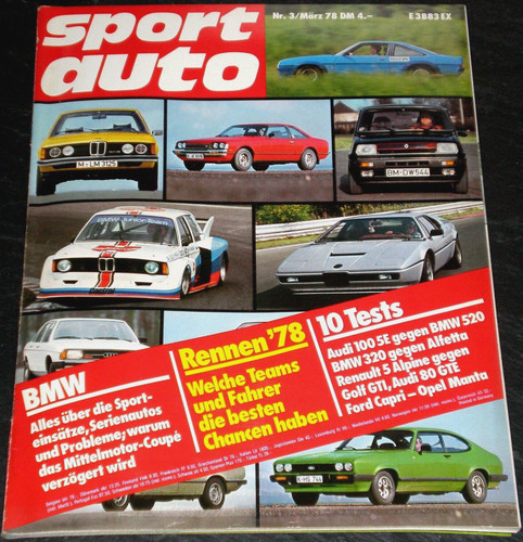 Sport auto ford - auto, capri