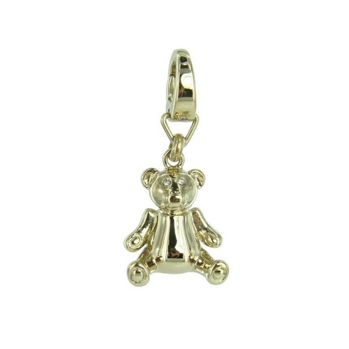 Fossil anhänger charms gold - fossil,