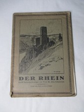 Alte kunst mappe der rhein - alte,