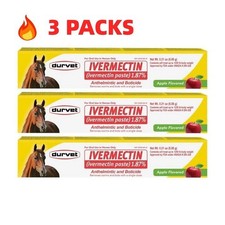 Entwurmungspaste für Pferde 3xPackungen Sicher Effektiv Gebraucht Heißer Verkauf
