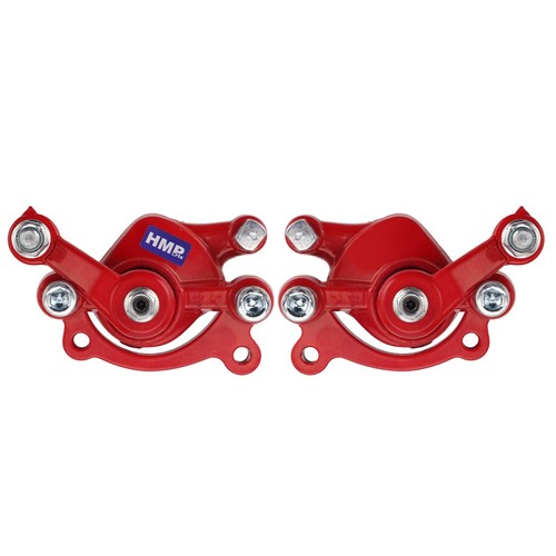 Bremssattel hinten und - , vorne
