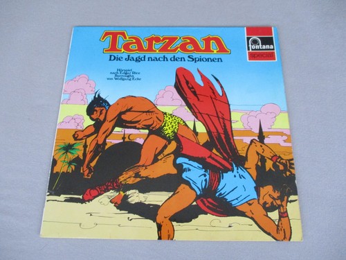 Tarzan die jagd nach - lp,