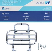 Gepäckträger Gepäckablage Träger chrom vorne original Vespa LX LXV S 672082
