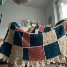 Granny Square Decke  Selbst