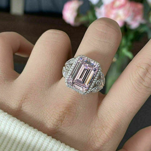 Rosa smargd diamant - 5,