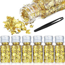 6 Stück Blattgold Essbar